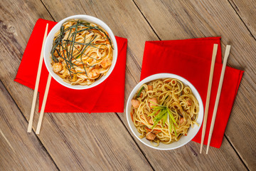 spaghetti with tomato sauce