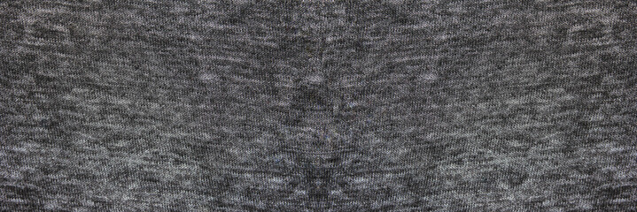Dark grey texture background of empty seamless cloth pattern. Simple blank backdrop of dark gray or...