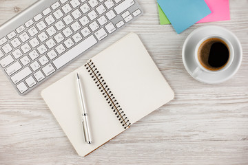 Accounting. Items for doing business in the office in the composition.