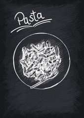 Pasta Chalkboard