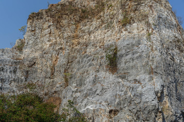 Limestone mountain pattern