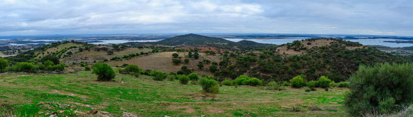 View over Alqueva Lake from Monsaraz