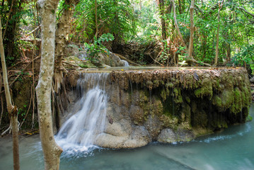 Erawan waterfall, Thailand