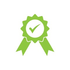Approved or Certified Medal Icon