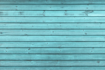Obraz premium Rustic Old Weathered Blue Wood Plank Background