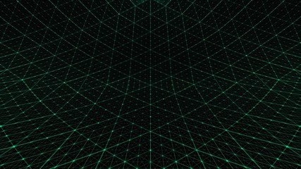 Distorted grid pattern background