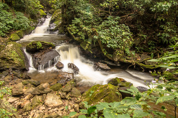 Waterfalls in natural forests, Thailand