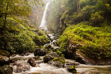 Waterfalls in natural forests, Thailand