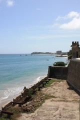 Polamar castle in isla Margarita Venezuela