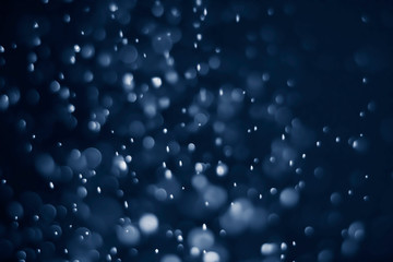 Fototapeta premium Blue bokeh