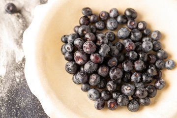 Fresh Blueberry Pie