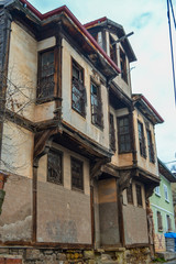 facade of an old building