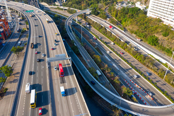 Traffic in Hong Kong