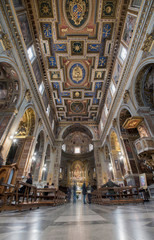 Obraz premium Saint Marcello's church in Rome, Italy