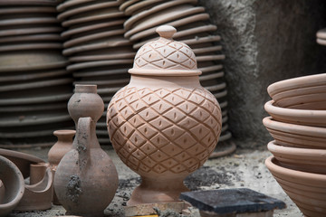 Pottery in Fez (Morocco)