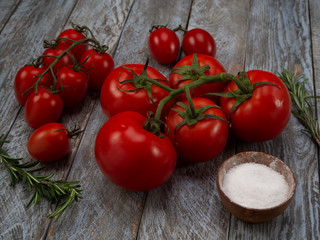 Delicious red tomato