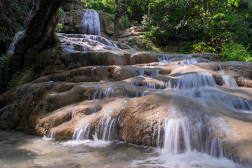 Fototapeta premium Erawan waterfall, Thailand