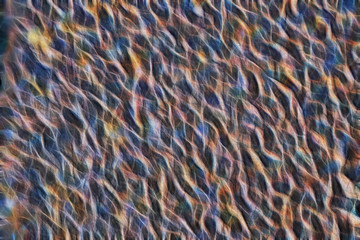 Abstract colorful background with texture of blurred luminous rays