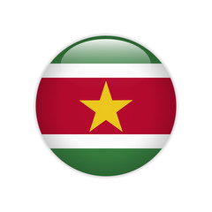 Suriname flag on button