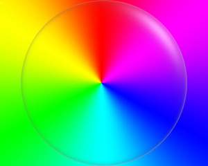 Abstract background in rainbow colors 