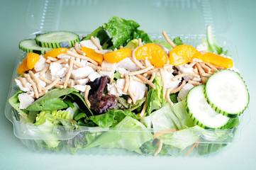 Fresh Asian Chicken Salad - Healthy Lunch Food