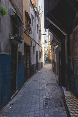 Fototapeta na wymiar Streets, of Tanger.Morocco