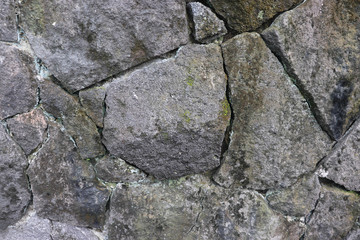 stone for the fence of the house - Image
