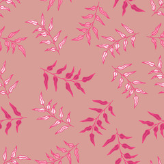 Fototapeta na wymiar Beautiful wild flowers textile pattern design