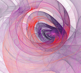 An abstract computer generated modern fractal design. Abstract fractal color texture. Digital art. Abstract Form & Colors.