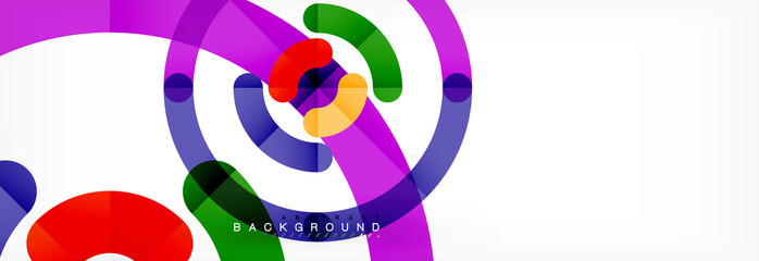 Circular lines design background