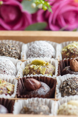 Homemade  truffles candy