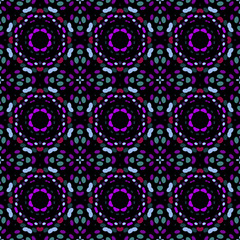 Seamless background pattern with a variety of multicolored lines.