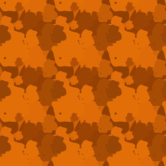 Obraz premium Seamless background pattern with various colored spots.