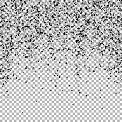 Scattered dense balck dots. Dark points dispersion