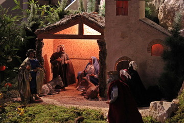 La crèche à Mougins