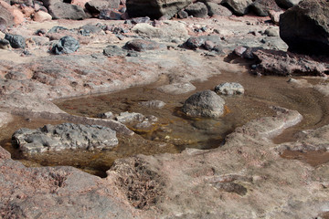 Reportage photography from the island of Tenerife.  Roads, sea and sand.