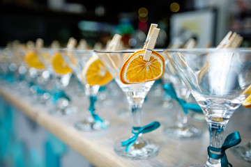 cocktail on bar