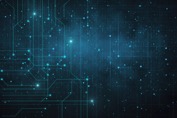 Creative circuit texture