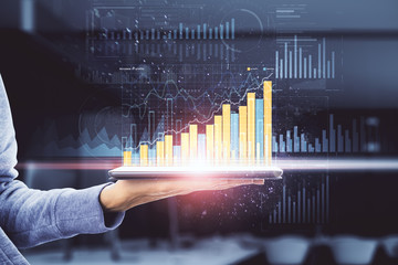 Technology and analysis concept