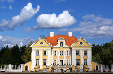 Fototapeta na wymiar Manoir de Palmse Estonie