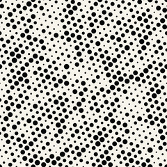 abstract seamless geometric halftone pattern