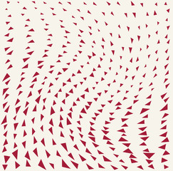 triangle halftone seamless pattern, minimal geometric background print texture