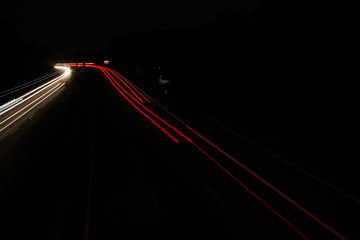 Highway in Night 
