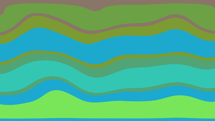 Background with color lines. Different shades and thickness.