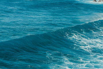 ocean poster. big wave