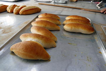 freshly baked bread will be sold at the baker,