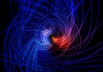 Fototapeta premium colorful star motion background