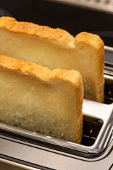 raw toast in toaster