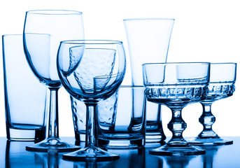 glasses silhouettes  