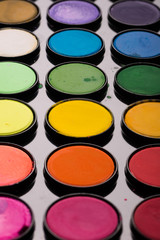 colorful set of pains 